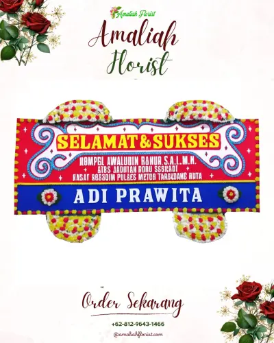 Karangan Bunga Ucapan Selamat ciluluk