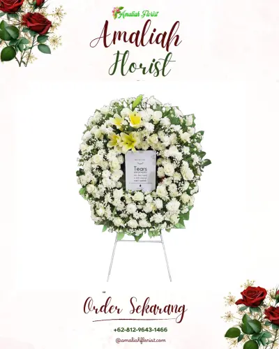 Krans Bunga Duka Cita ciluluk